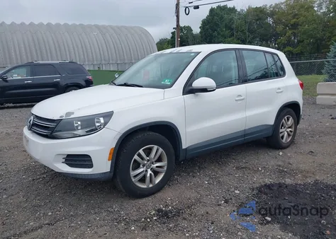 2012 Volkswagen Tiguan S из США, поврежденный, VIN WVGBV7AX4CW530712